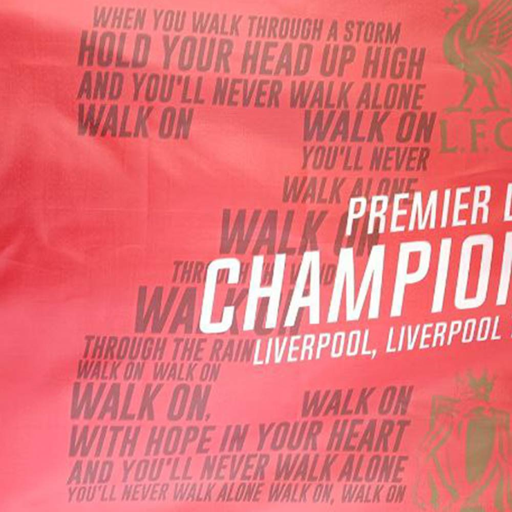 LFC EPL Champions 2024/25 Flag