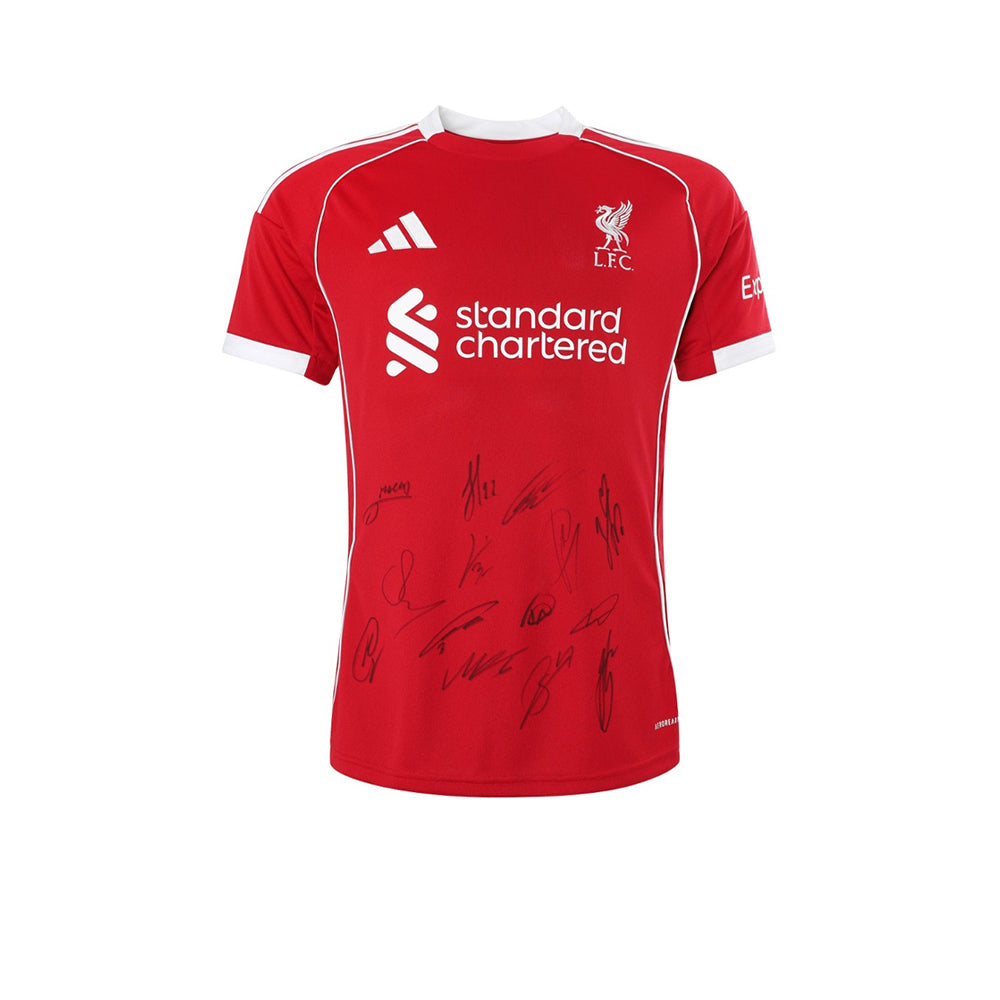 LFC Signed 25/26 Squad Home เสื้อแข่งบรรจุกล่องสะสม