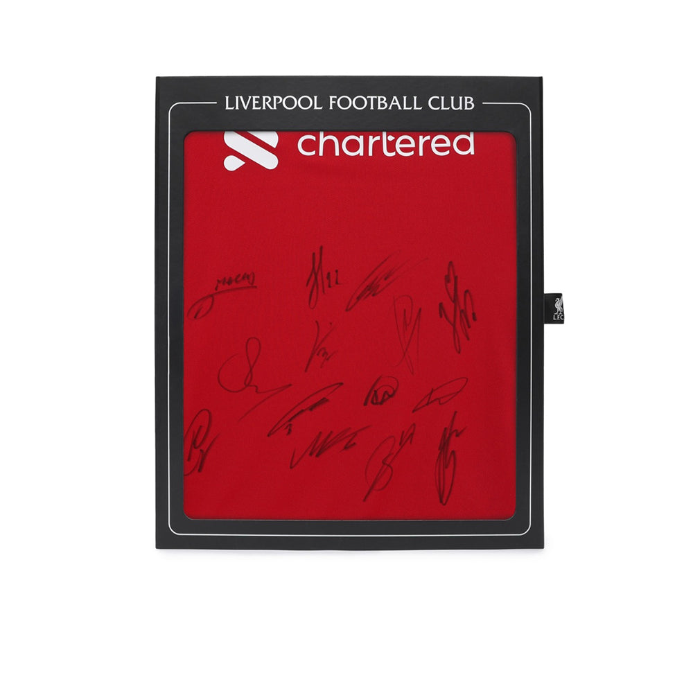 LFC Signed 25/26 Squad Home เสื้อแข่งบรรจุกล่องสะสม