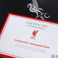 LFC Signed 25/26 Isak เสื้อแข่งบรรจุกล่องสะสม