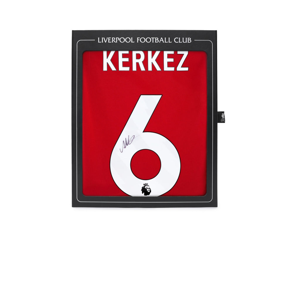 LFC Signed 25/26 Kerkez เสื้อแข่งบรรจุกล่องสะสม