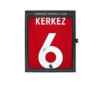 LFC Signed 25/26 Kerkez เสื้อแข่งบรรจุกล่องสะสม