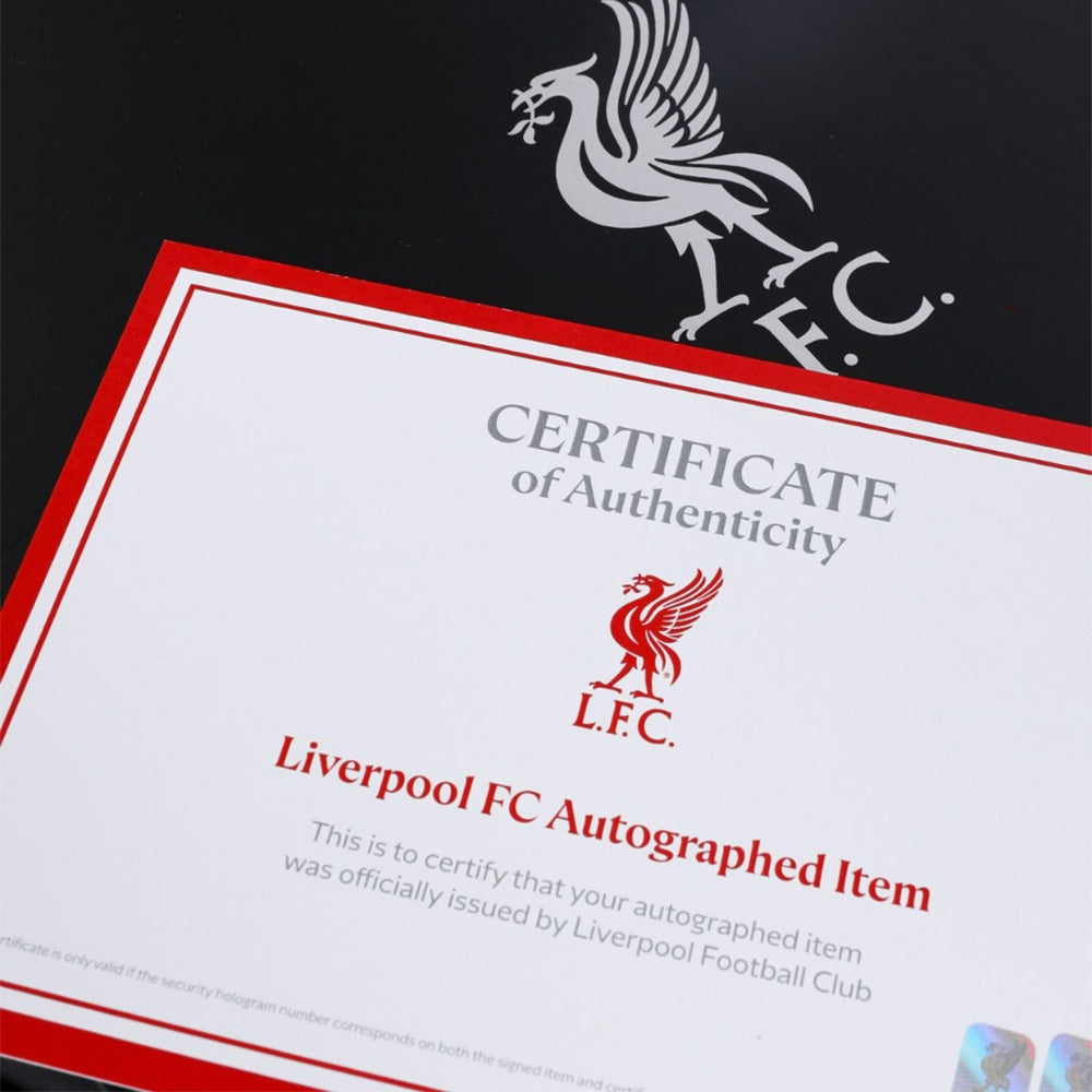 LFC Signed 25/26 Kerkez เสื้อแข่งบรรจุกล่องสะสม
