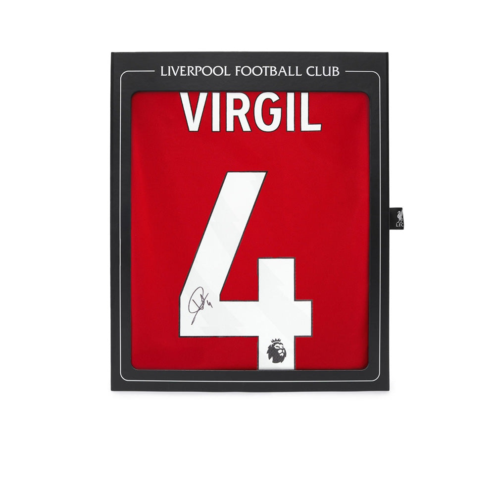 LFC Signed 25/26 Virgil เสื้อแข่งบรรจุกล่องสะสม