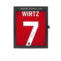 LFC Signed 25/26 Wirtz เสื้อแข่งบรรจุกล่องสะสม