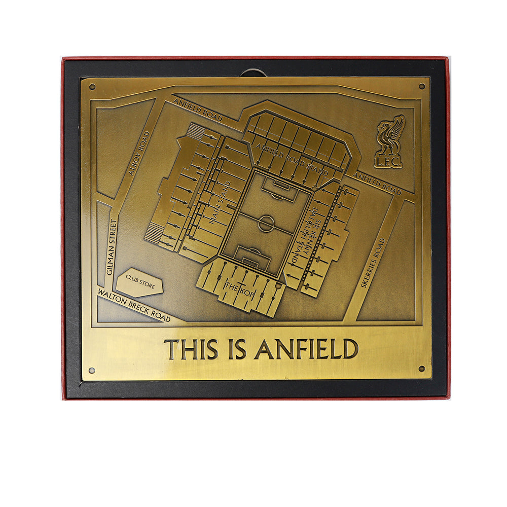LFC Anfield Blueprint แผ่นป้าย