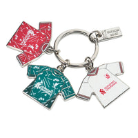 LFC Home, Away & Goalkeeper 2026/27 Keyring