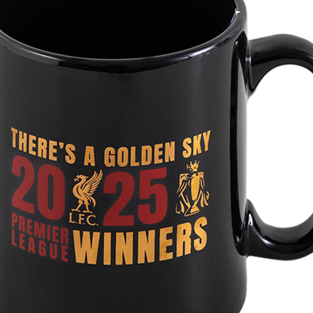 LFC EPL Champions 24/25 Black Mug