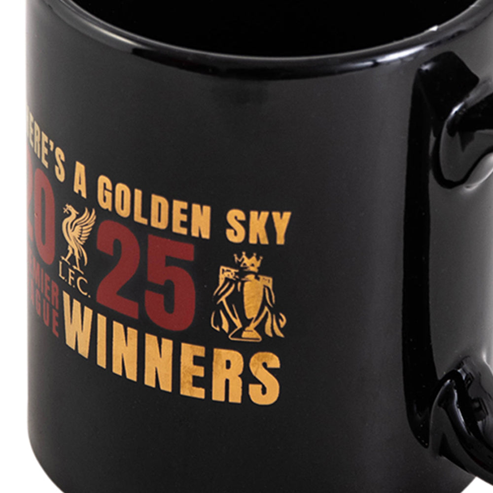 LFC EPL Champions 24/25 Black Mug