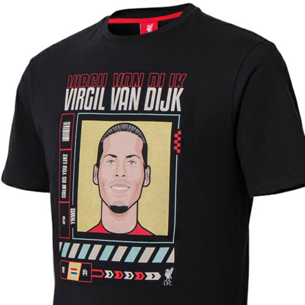 LFC Adults Virgil Van Dijk Tee เสื้อยืดผู้ชาย