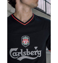 LFC เสื้อแข่งย้อนยุคผู้ชายทีมลิเวอร์พูล ชุดเยือน ฤดูกาล 2002-2003