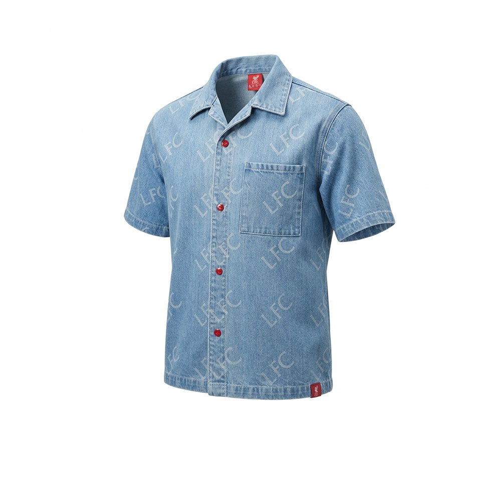 LFC Denim Short sleeve Men's Shirt