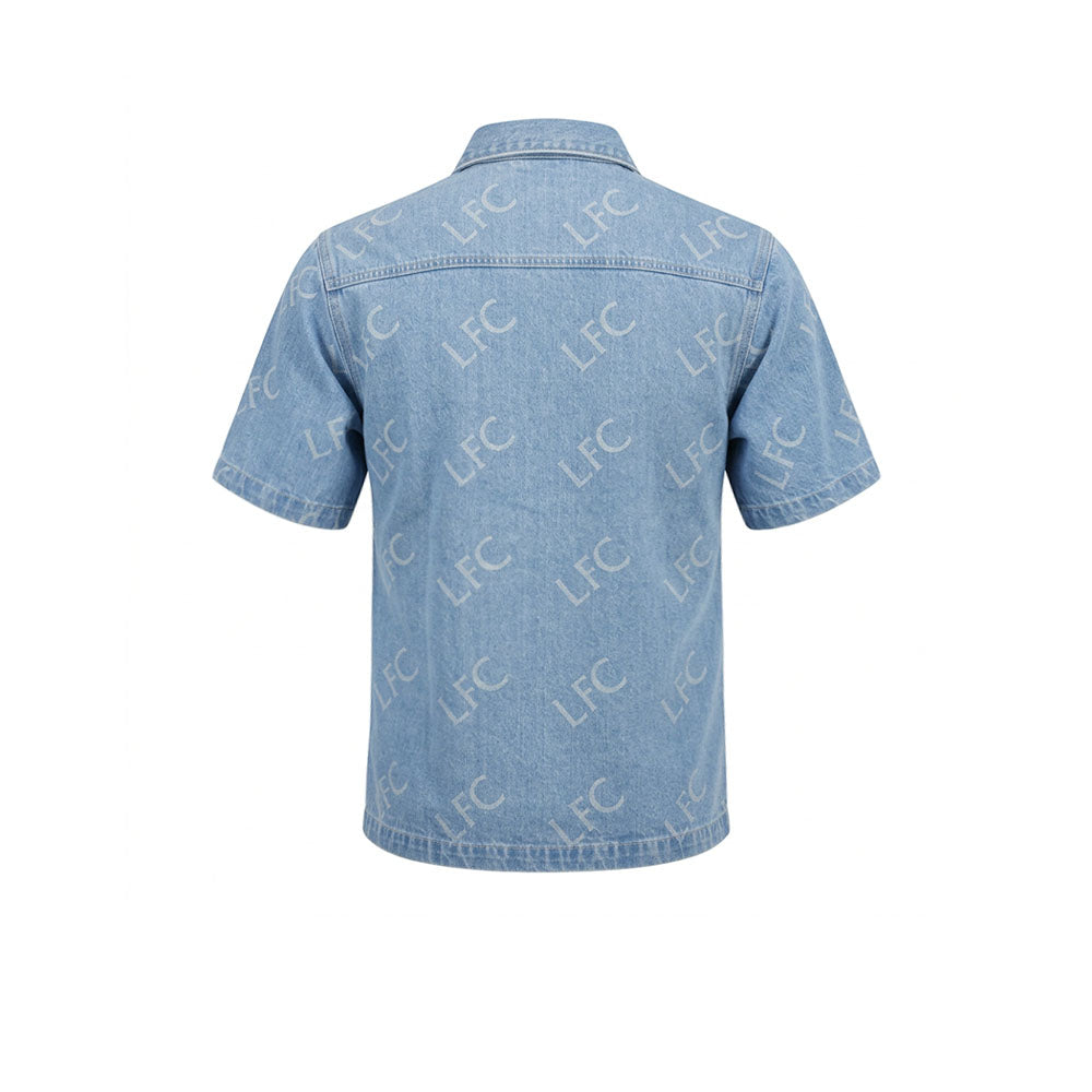 LFC Denim Short sleeve Men's Shirt