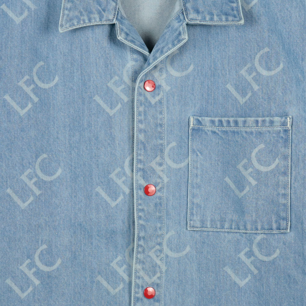 LFC Denim Short sleeve Men's Shirt