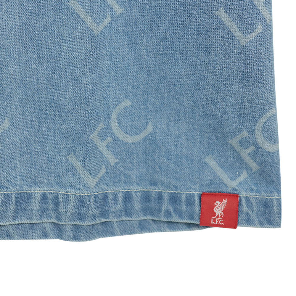 LFC Denim Short sleeve Men's Shirt