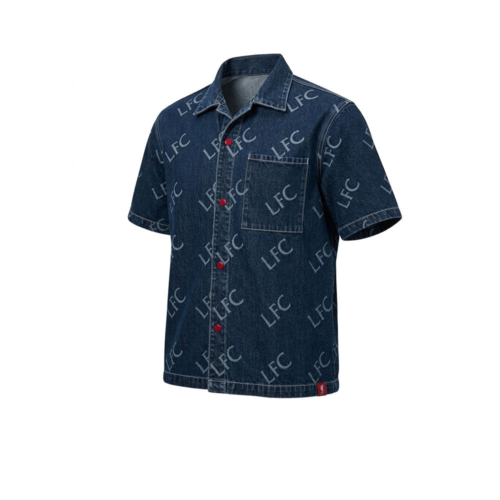 LFC Denim Short sleeve Men's Shirt