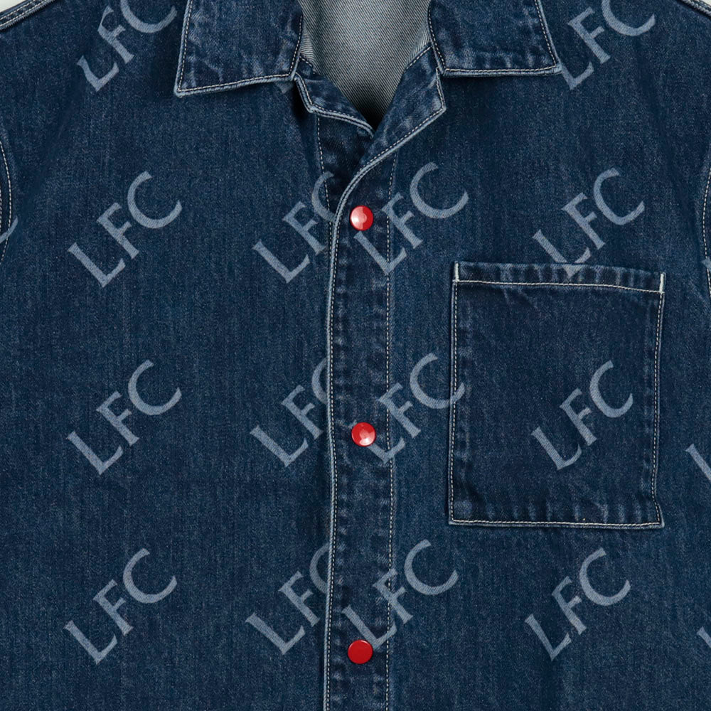 LFC Denim Short sleeve Men's Shirt
