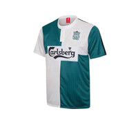 LFC เสื้อแข่งย้อนยุคผู้ชายทีมลิเวอร์พูล ชุดเยือน ฤดูกาล 1995/96