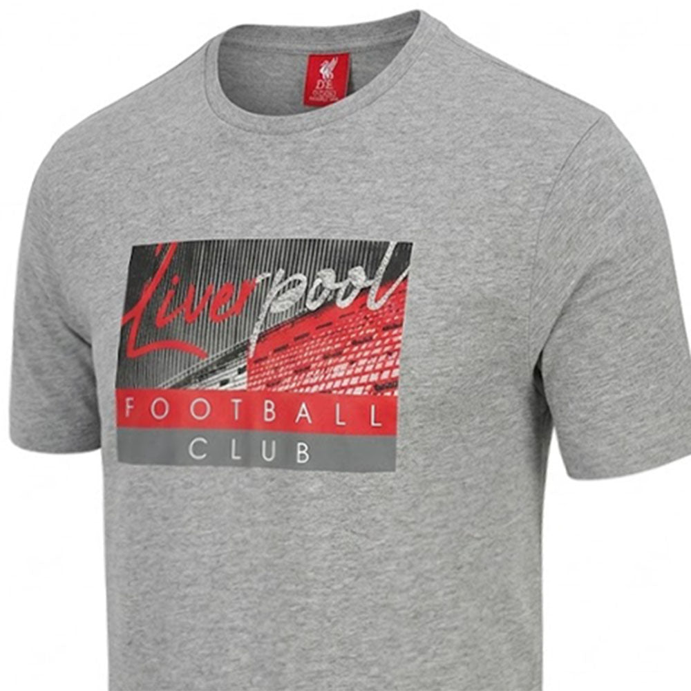 LFC Seating Stadium Graphic เสื้อยืดผู้ชาย