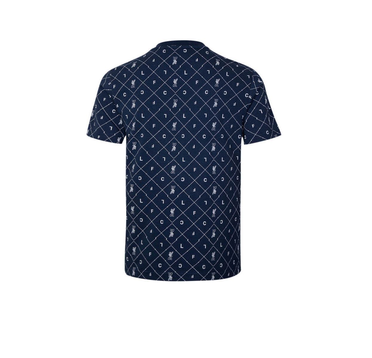 LFC Plaid Pattern เสื้อยืดผู้ชาย