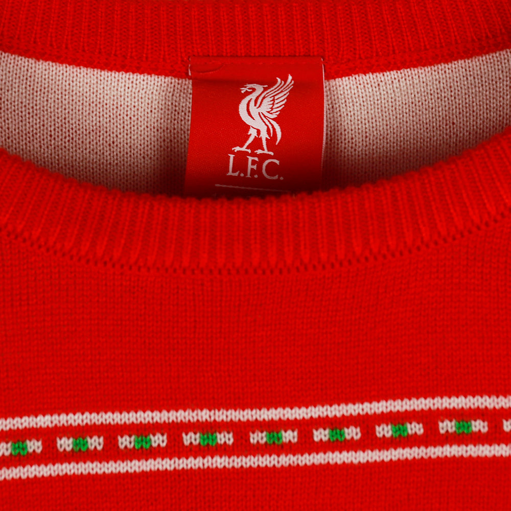 LFC Fairisle Christmas เสื้อลำลองแขนยาวเด็ก