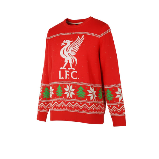 LFC Fairisle Christmas เสื้อลำลองแขนยาวผู้ชาย