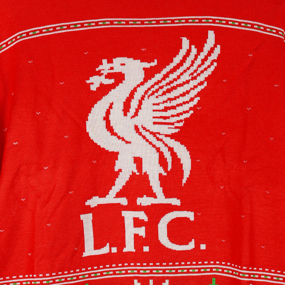 LFC Fairisle Christmas เสื้อลำลองแขนยาวผู้ชาย