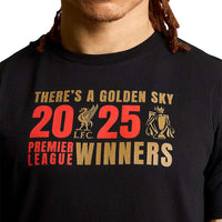 LFC EPL Champions 2024/25 เสื้อยืดฟุตบอลผู้ชาย
