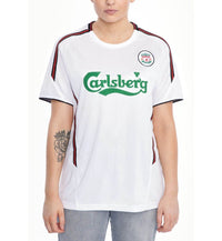 LFC เสื้อแข่งย้อนยุคผู้ชายทีมลิเวอร์พูล ชุดเยือน ฤดูกาล 2003/04