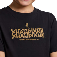 LFC Juniors Champions Text เสื้อยืดเด็ก