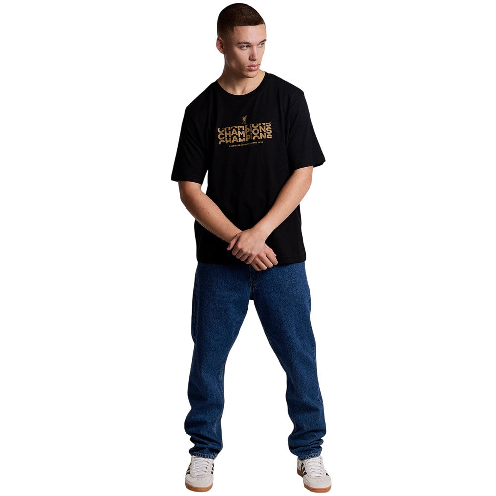 LFC Champions Text Men's T-Shirt