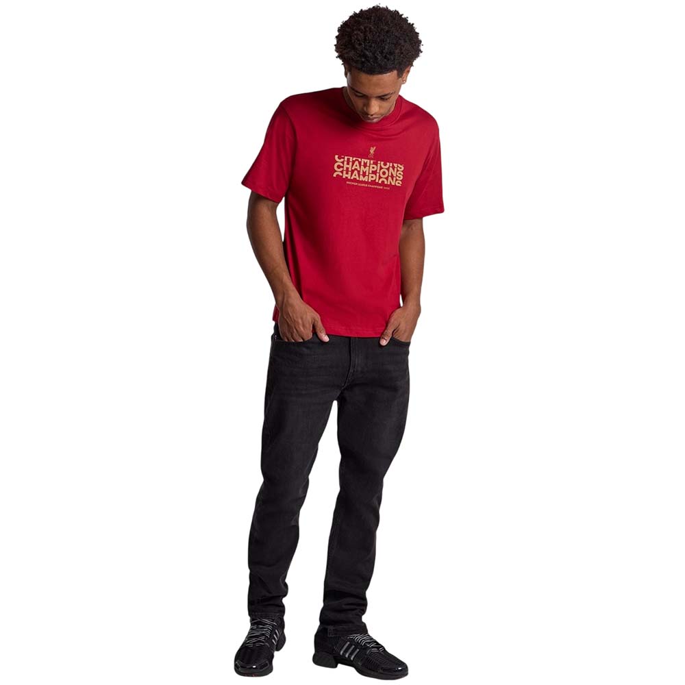 LFC Champions Text Men's T-Shirt
