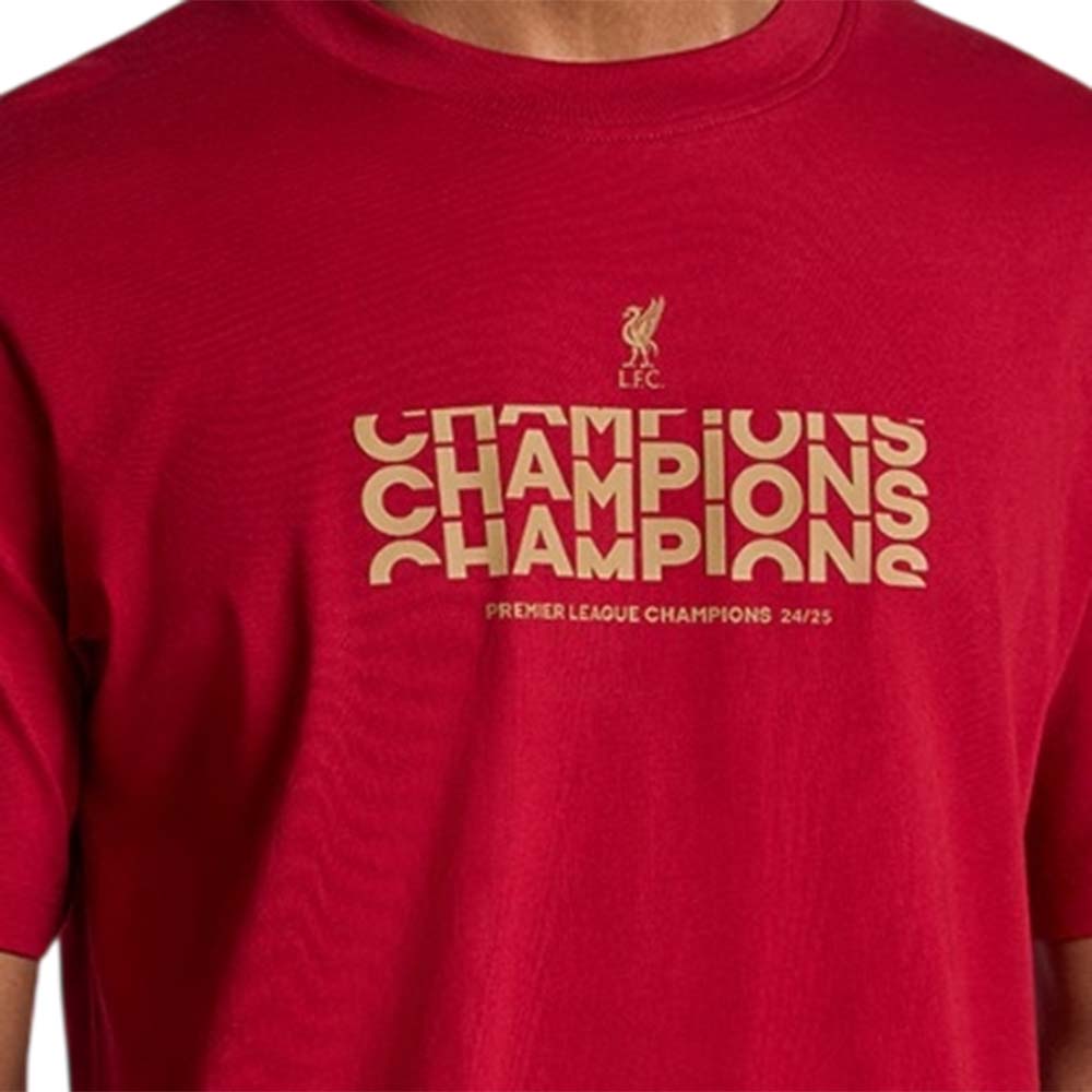 LFC Champions Text Men's T-Shirt