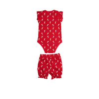 LFC ชุดบอดี้สูทและกางเกงลำลองขาสั้นเด็ก