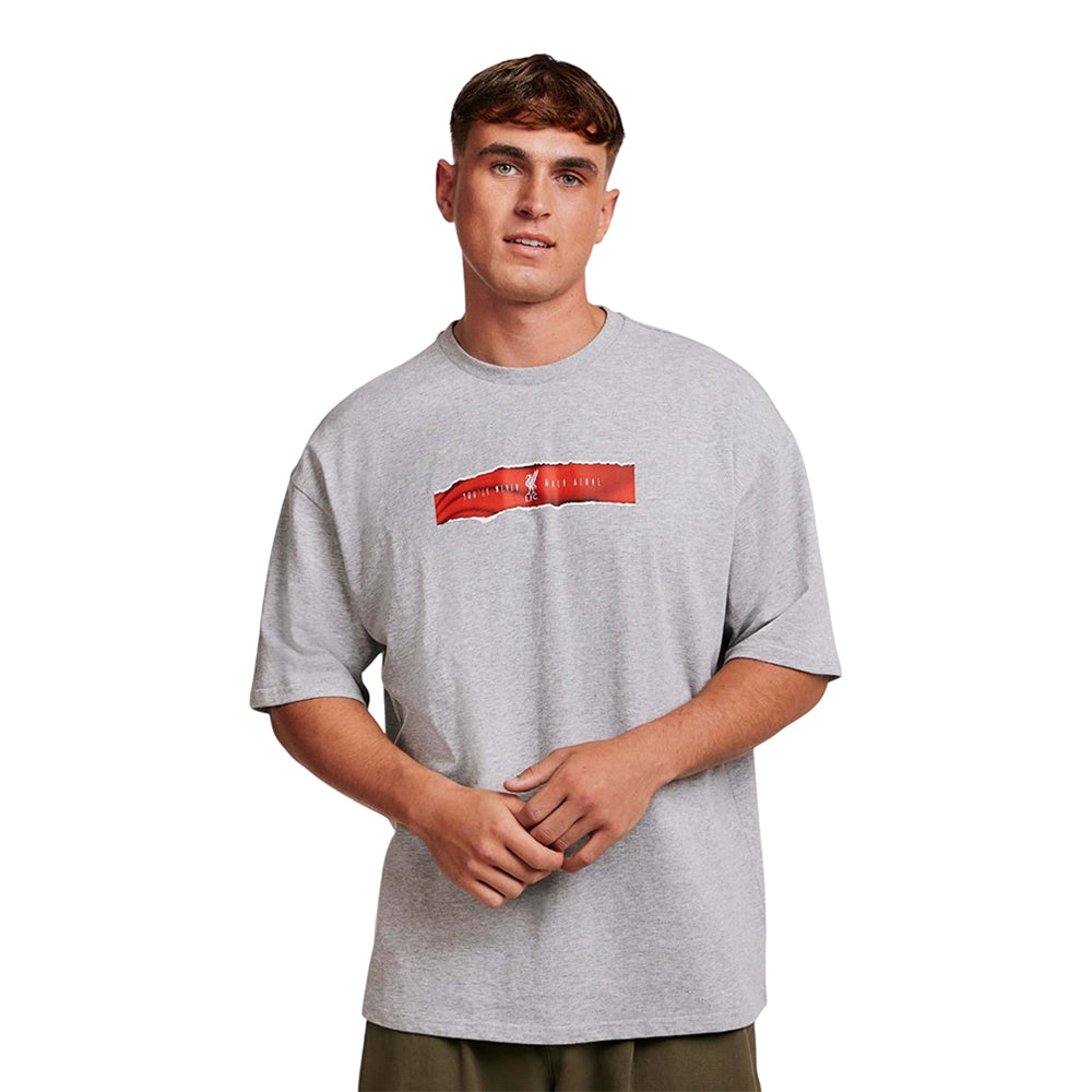 LFC YNWA Wing Oversized เสื้อยืดผู้ชาย