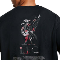 LFC YNWA Back Print Oversized เสื้อยืดผู้ชาย