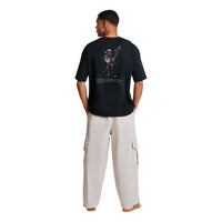 LFC YNWA Back Print Oversized เสื้อยืดผู้ชาย