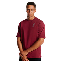LFC YNWA Back Print Oversized เสื้อยืดผู้ชาย