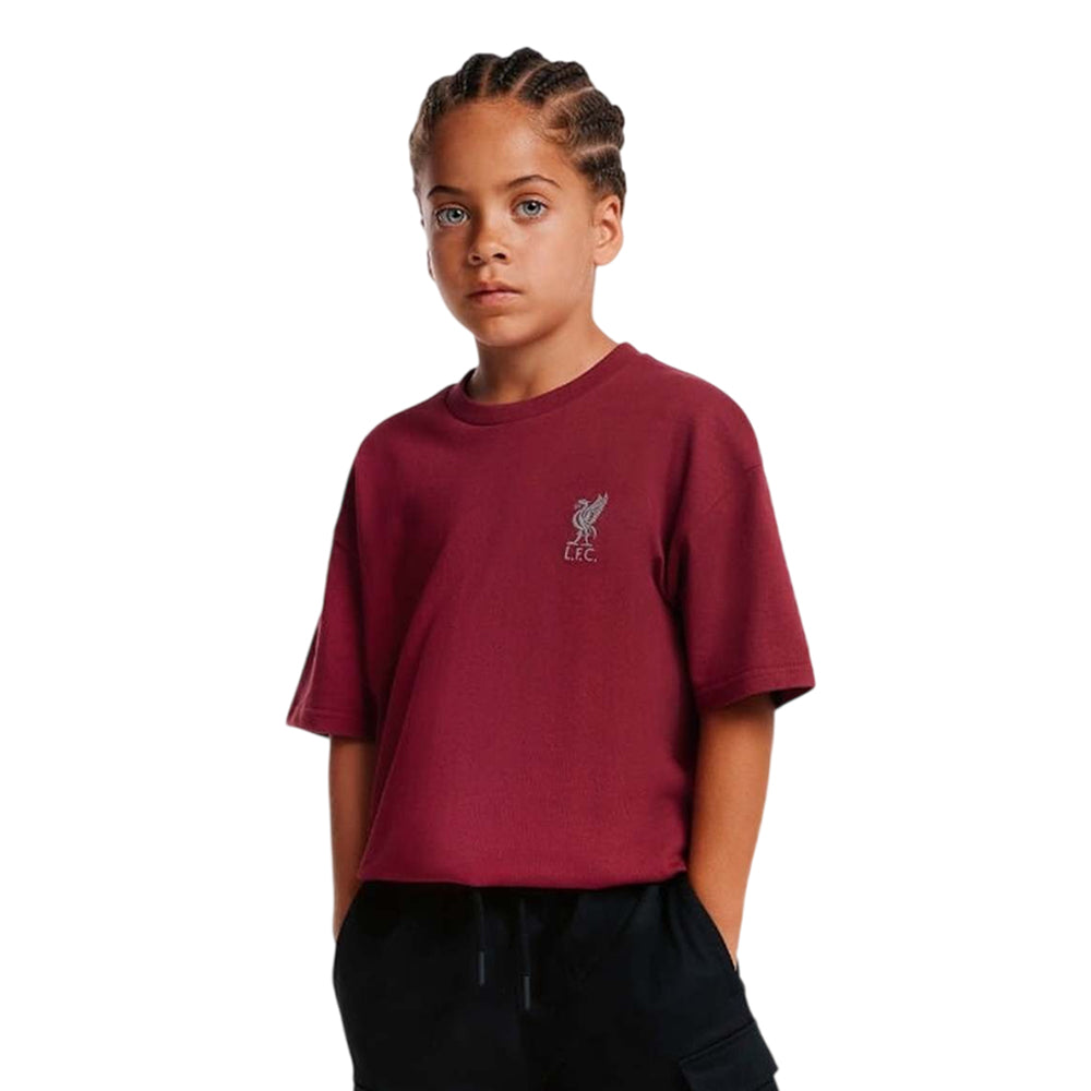 LFC YNWA Back Print Oversized Kids T-Shirt