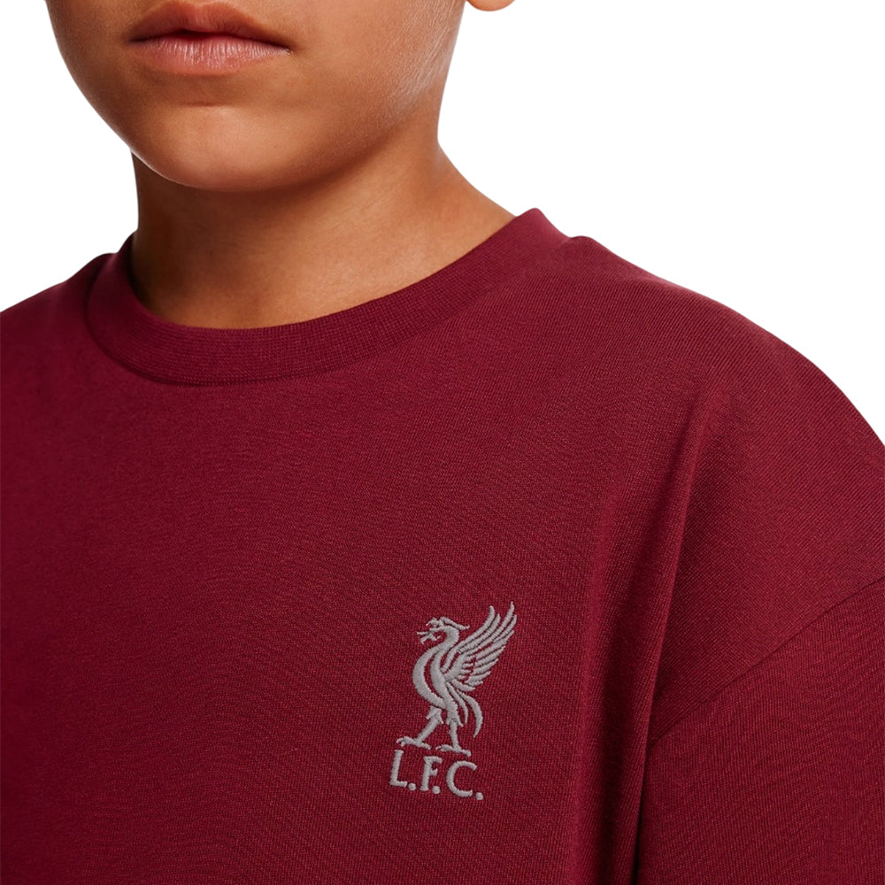 LFC YNWA Back Print Oversized Kids T-Shirt