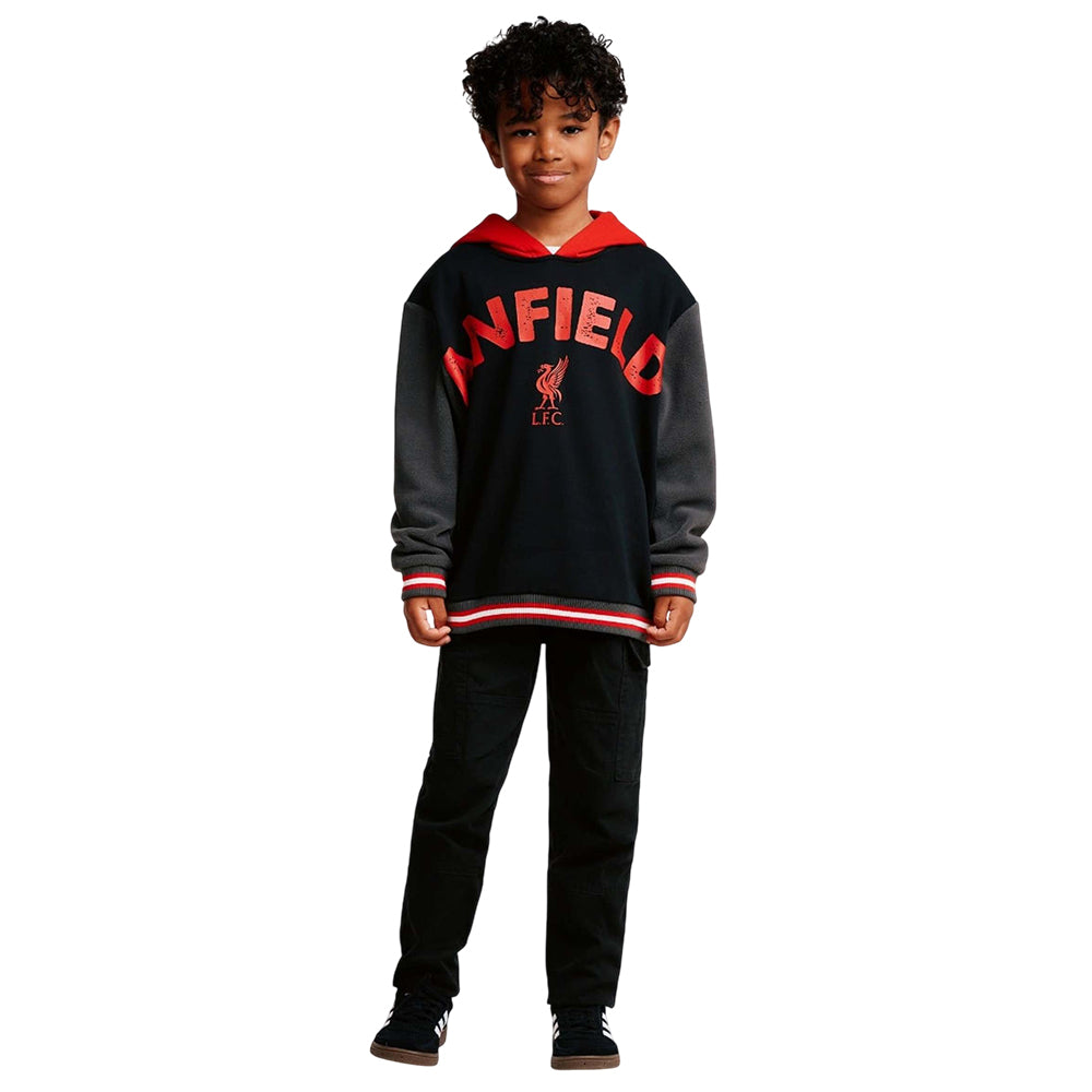 LFC Panelled Sweat Fleece เสื้อฮู้ดเด็ก