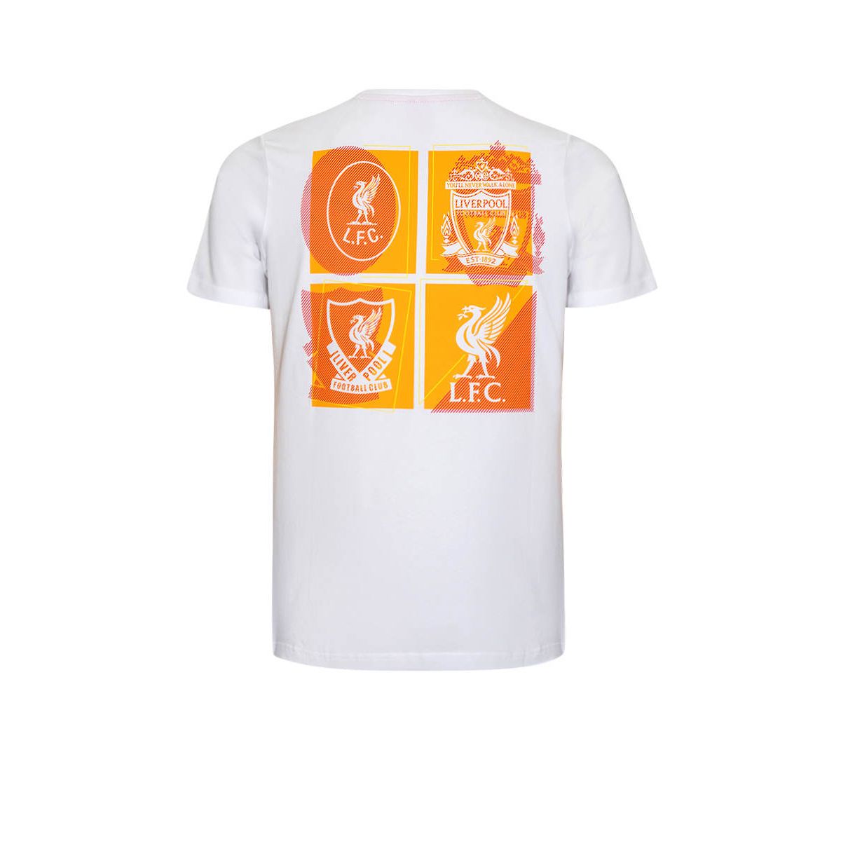 LFC Crest Logo เสื้อยืดฟุตบอลผู้ชาย