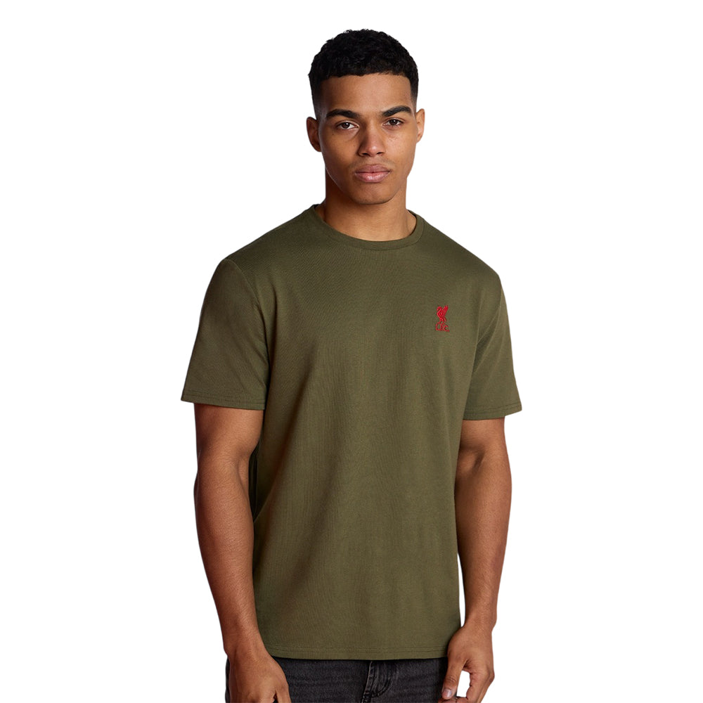 LFC Liverbird Emblem เสื้อยืดผู้ชาย