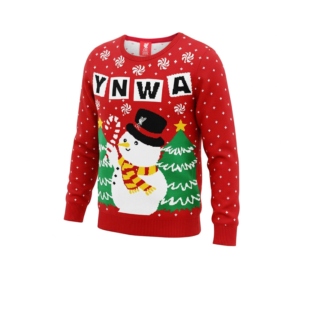 LFC YNWA Christmas 2026 Kids Sweatshirt